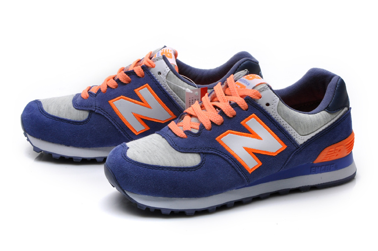 Chaussure New Balance Running 574 Bleu Femme Pas Cher